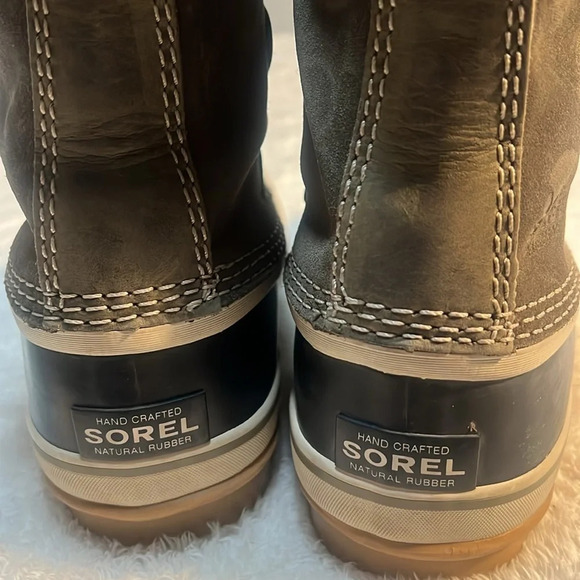 Sorel Women’s Sz 9.5 Joan Of Arctic Knit Army Green Snow Outdoor Winter Boots - Picture 10 of 16
